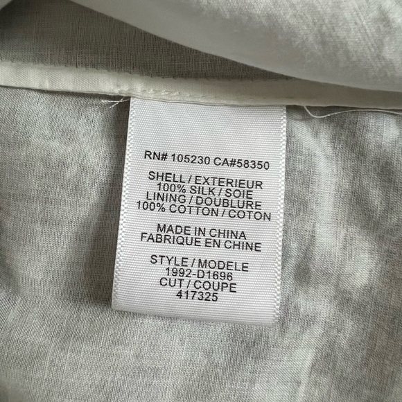 Joie | Sevigny Printed Silk Dress - Pink, Blue, Green and White - Picture 13 of 13